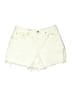 Levi's Ivory Denim Shorts Size 28 waist - photo 1