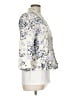 Notations Print Ivory Blazer Size L - photo 4