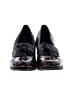 Wonderlust Animal Print Black Flats Size 7 1/2 - photo 2
