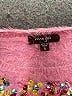 Imoga 100% Nylon Tweed Pink Pullover Sweater Size 5 - photo 3