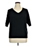 Ella Moss Black 3/4 Sleeve Top Size XL - photo 1