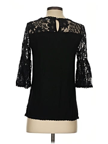 Blue Tassel 3/4 Sleeve Top (view 2)
