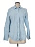 J.Crew 100% Cotton Checkered-gingham Blue Long Sleeve Button-Down Shirt Size 6 - photo 1