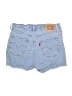 Levi's Blue Denim Shorts Size 28 waist - photo 2