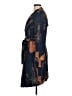 Babaton 100% Polyester Graphic Orange Blue Kimono Size M - photo 5
