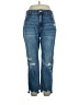 George 100% Cotton Blue Jeans Size 14 - photo 1