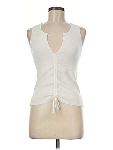 Hem & Thread Sleeveless Top (view 1)