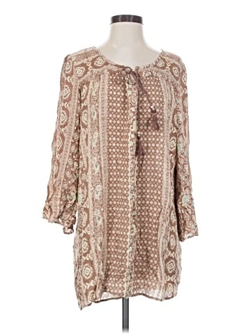 Angie 3/4 Sleeve Blouse (view 1)