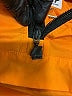 Play Comme Des Garçons x K-Way 100% Polymide Hearts Yellow Half Zip Jacket Size 10 - photo 8