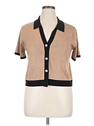 Ellen Tracy Short Sleeve Blouse (view 1)