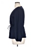 J.Crew Blue Long Sleeve Blouse Size 14 (tall) - photo 5