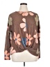 Gilli Floral Brown Pullover Sweater Size 1X - photo 1