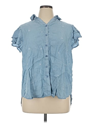 Jane and Delancey Short Sleeve Blouse (view 1)