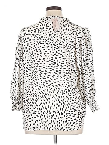 Philosophy Republic Clothing 3/4 Sleeve Blouse (view 2)