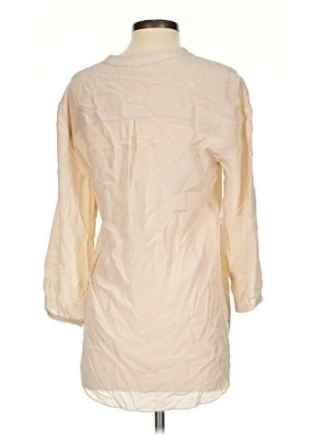 Amanda Uprichard 3/4 Sleeve Silk Top (view 2)