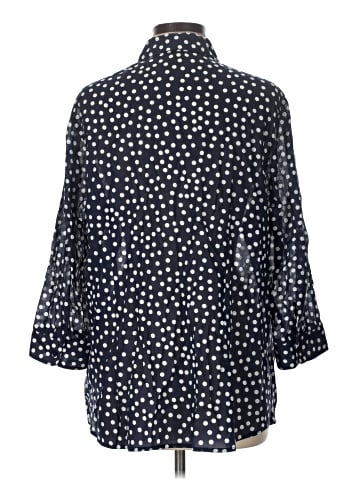 Coldwater Creek 3/4 Sleeve Button-Down Shirt (view 2)