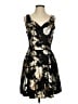 Francesca's Floral Black Cocktail Dress Size S - photo 1