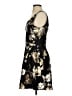 Francesca's Floral Black Cocktail Dress Size S - photo 5