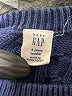 Baby Gap 100% Cotton Blue Pullover Sweater Size 4T - photo 3