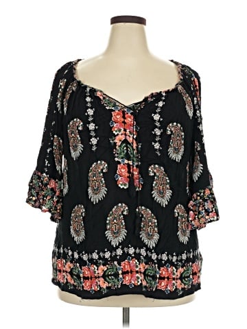 BILA 3/4 Sleeve Blouse (view 1)