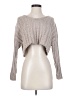 Forever 21 Metallic Silver Pullover Sweater Size XS - photo 1