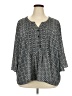 Catherines Gray 3/4 Sleeve Blouse Size 3X - photo 1
