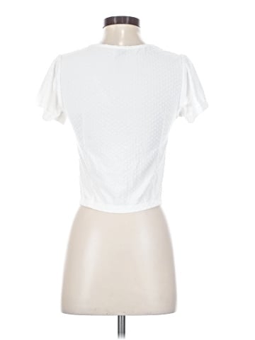 Blue Rain Short Sleeve Blouse (view 2)