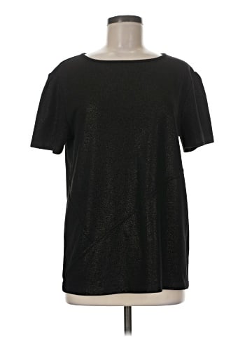 Pink Tartan Short Sleeve Top (view 1)