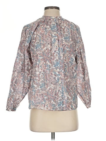 Liberty Art Fabrics for J.Crew Long Sleeve Blouse (view 1)