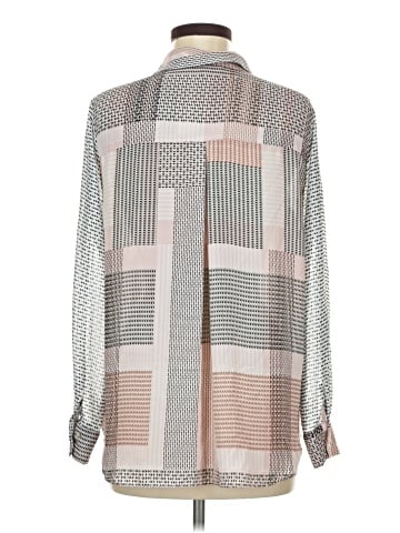 Rose + Olive Long Sleeve Blouse (view 2)