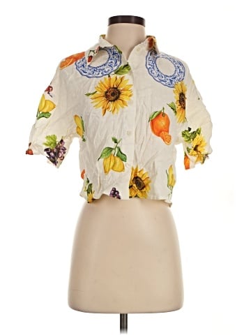 H&M Short Sleeve Blouse (view 1)