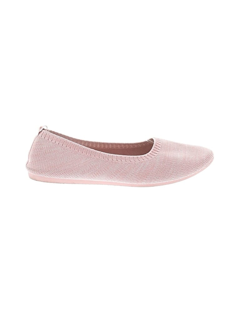 Pre-owned Danskin Flats In Pink
