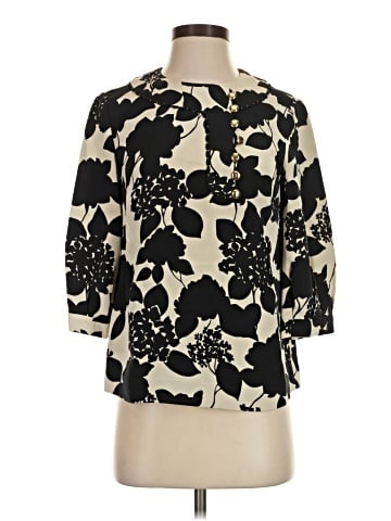 3.1 Phillip Lim 3/4 Sleeve Silk Top (view 1)