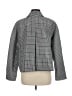 Kate Spade New York 100% Polyester Checkered-gingham Gray Coat Size M - photo 2