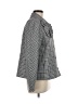 Kate Spade New York 100% Polyester Checkered-gingham Gray Coat Size M - photo 4