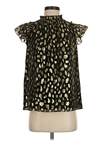 Rebecca Taylor Sleeveless Silk Top (view 1)