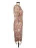 BHLDN 100% Polyester Solid Tan Cocktail Dress Size 10 - photo 4