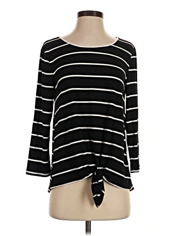 NY Collection 3/4 Sleeve Top (view 1)