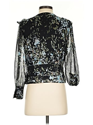 White House Black Market 3/4 Sleeve Blouse (view 2)