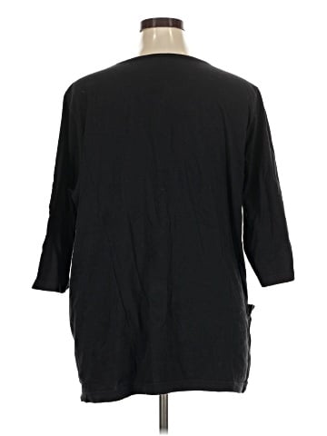 Ulla Popken 3/4 Sleeve Top (view 2)