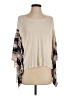 Ella Moss Tan 3/4 Sleeve Top Size S - photo 1