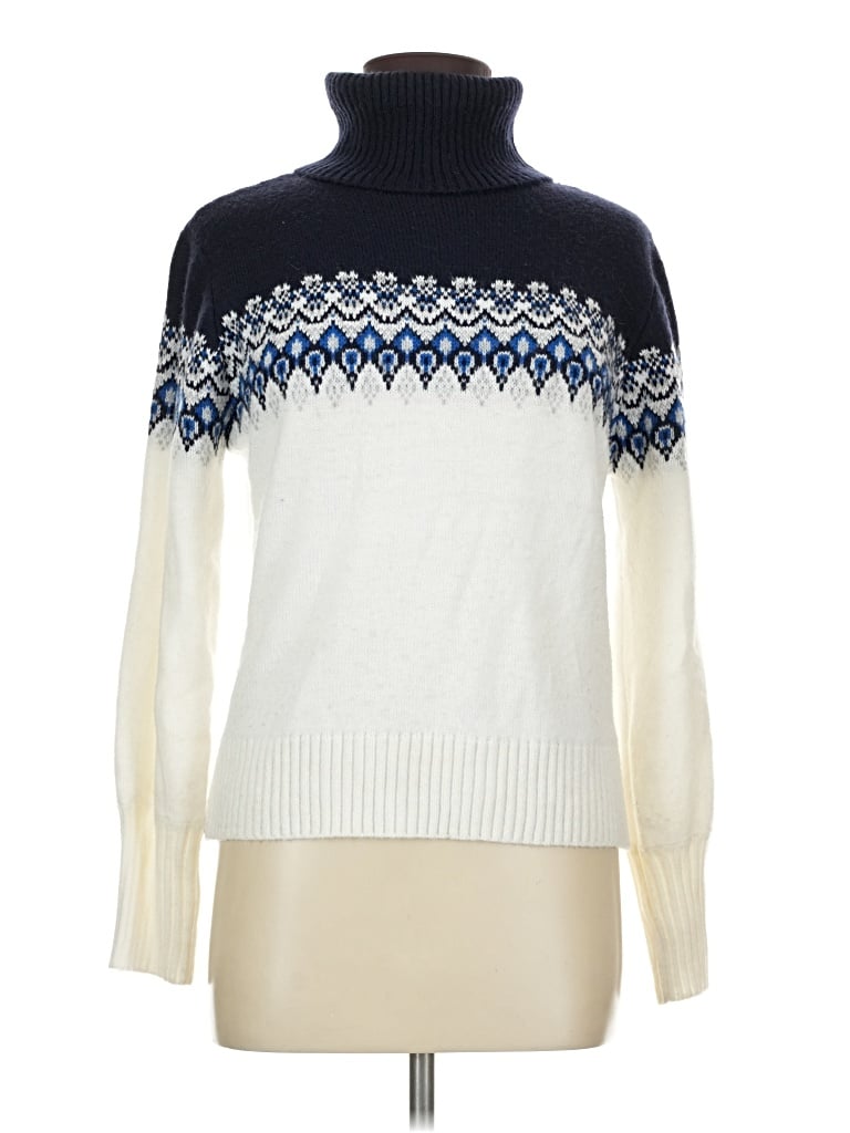 Pre-owned Jack By Bb Dakota Turtleneck Sweater In Ivory