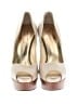 Walter Steiger Color Block Ivory White Heels Size EU 39 1/2 - photo 2