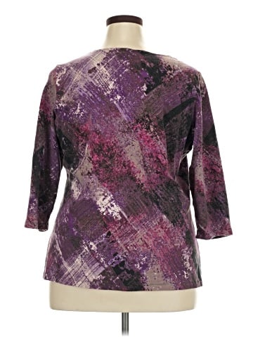 Ruby Rd. 3/4 Sleeve Top (view 2)