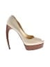 Walter Steiger Color Block Ivory White Heels Size EU 39 1/2 - photo 1