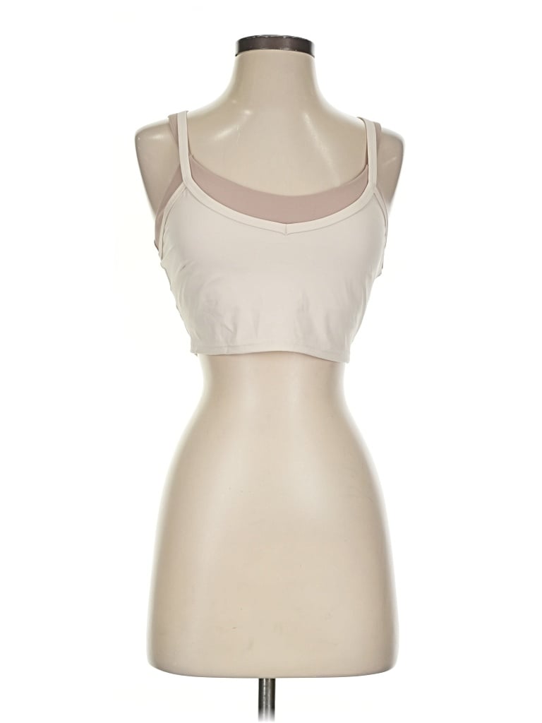 Pre-owned Joylab Tank Top Ivory Strapless Neckline Tops