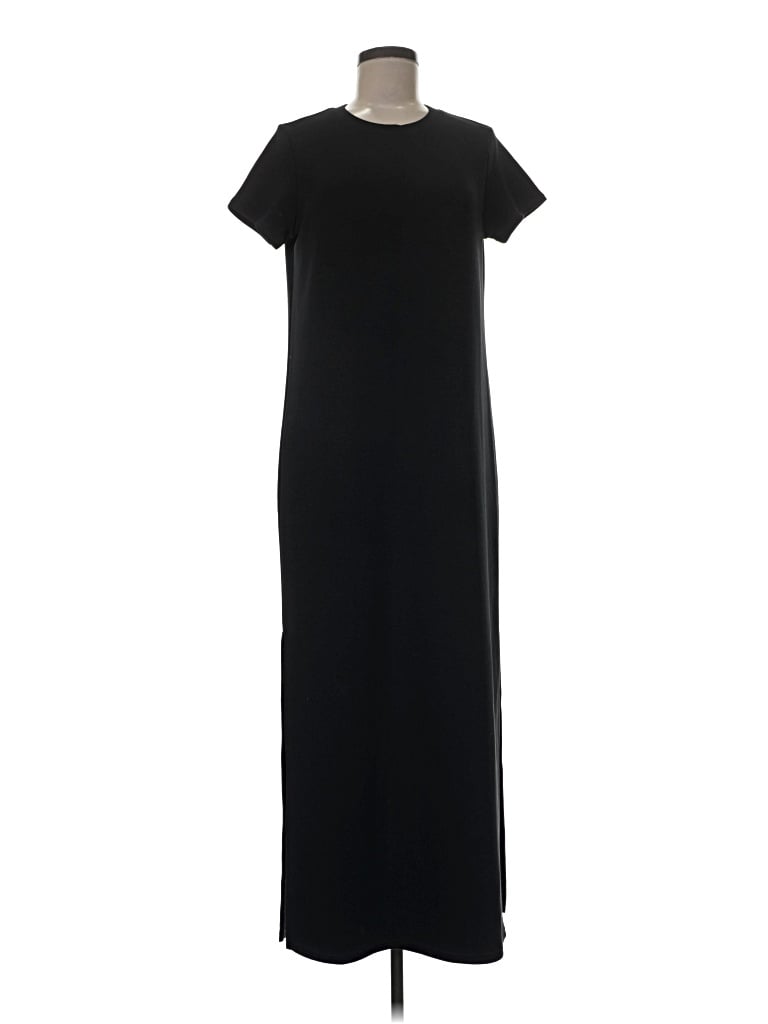 Pre-owned Spanx Casual Dress In Black