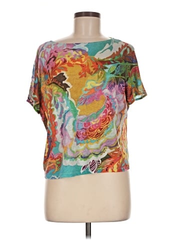 Lauren by Ralph Lauren Short Sleeve Blouse (view 1)