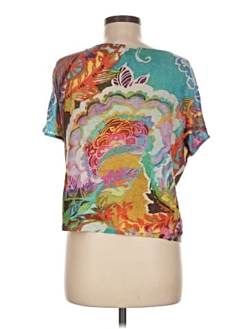 Lauren by Ralph Lauren Short Sleeve Blouse (view 2)