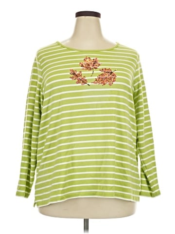 Quacker Factory Long Sleeve Top (view 1)